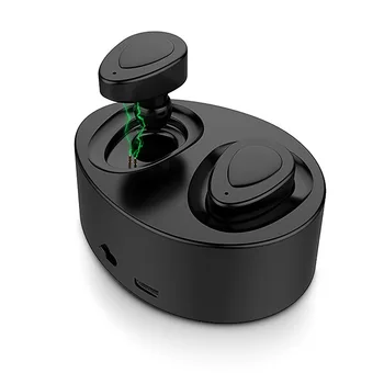 

TWS Bluetooth Earphones True Wireless Earbuds Mini Stereo Music Headsets Hands-free With Mic Charging Box for Phones TWS-K2