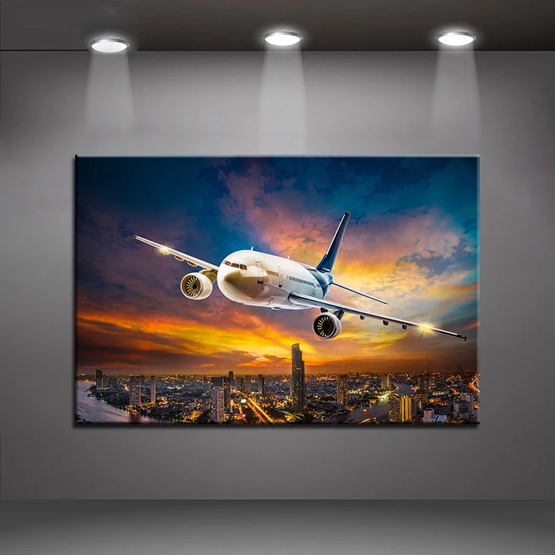 5D DIY squareround Diamond Painting airplane Cross Stitch Diamond Embroidery Pattern Rhinestone home decor 