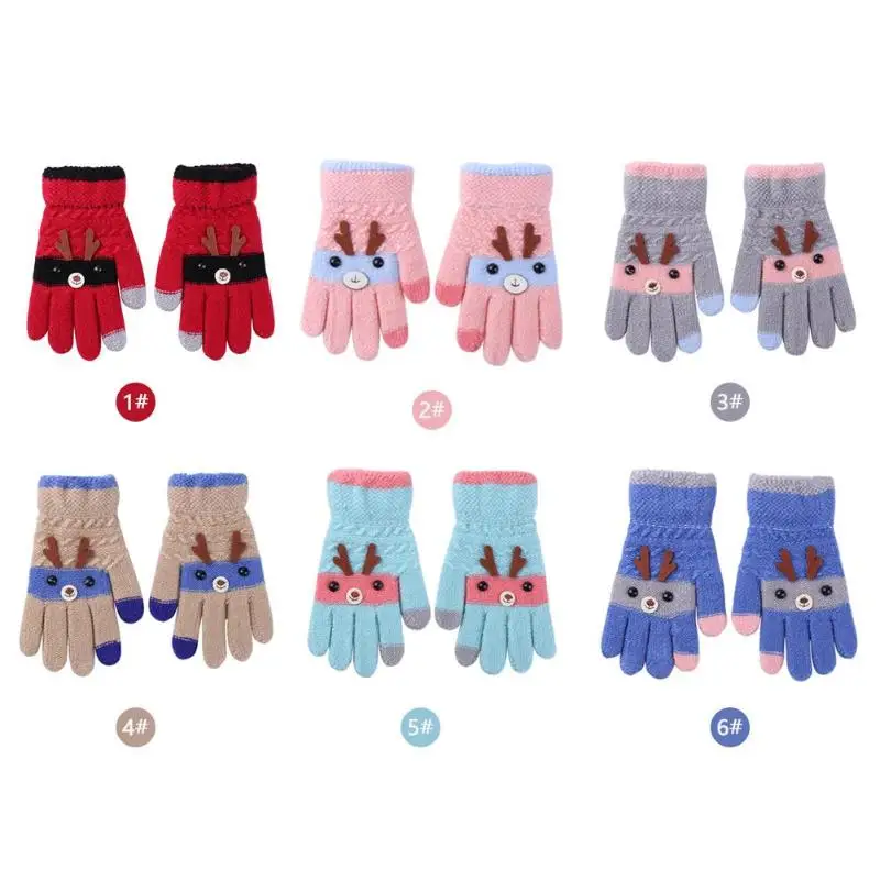 Детский Одежда для детей; малышей; девочек перчатки для мальчиков Детские зимние штаны теплые толстые перчатки магические перчатки