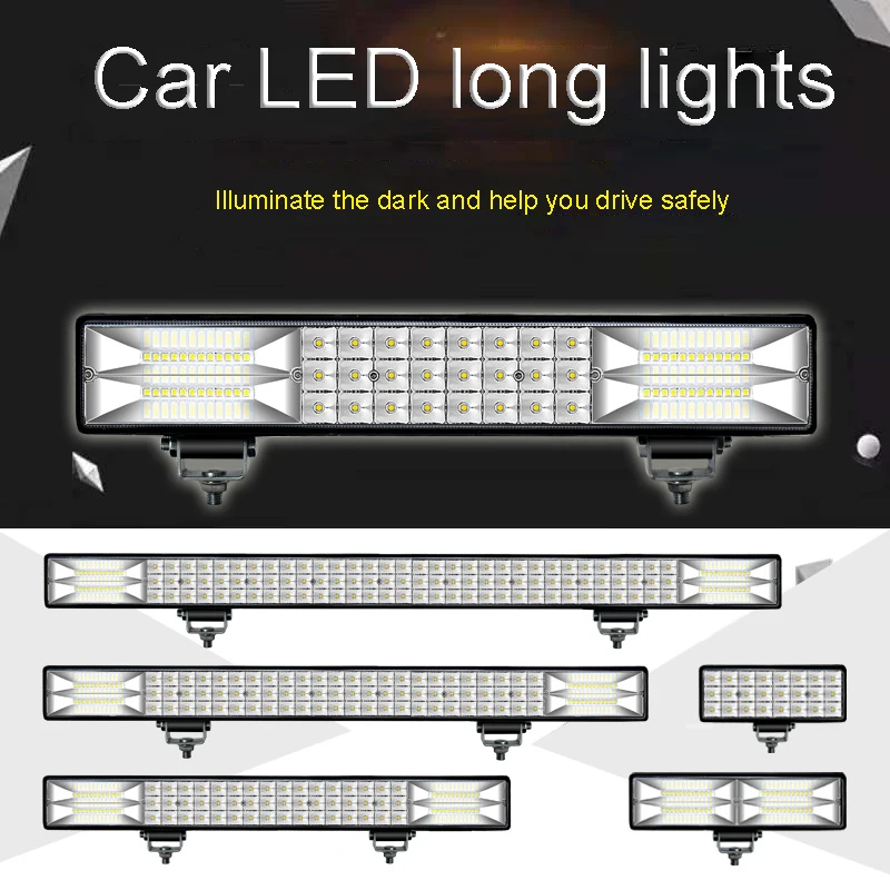 

24v Car Styling Led Bar Grille Warning Light Police Fire Ambulance Auto Truck Roof Signal Indicator Strobe Flash Safty Light Bar