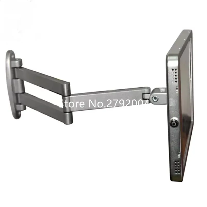 retractable tablet frame secure metal holder for ipad pro 12.9"