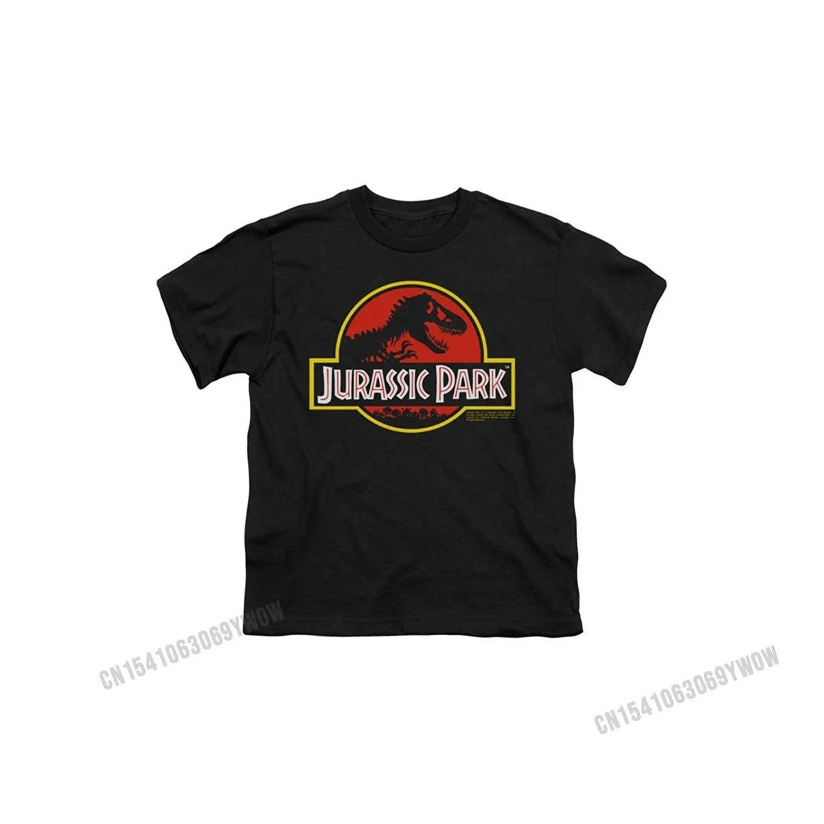 Black jurassic park shirt Clearance