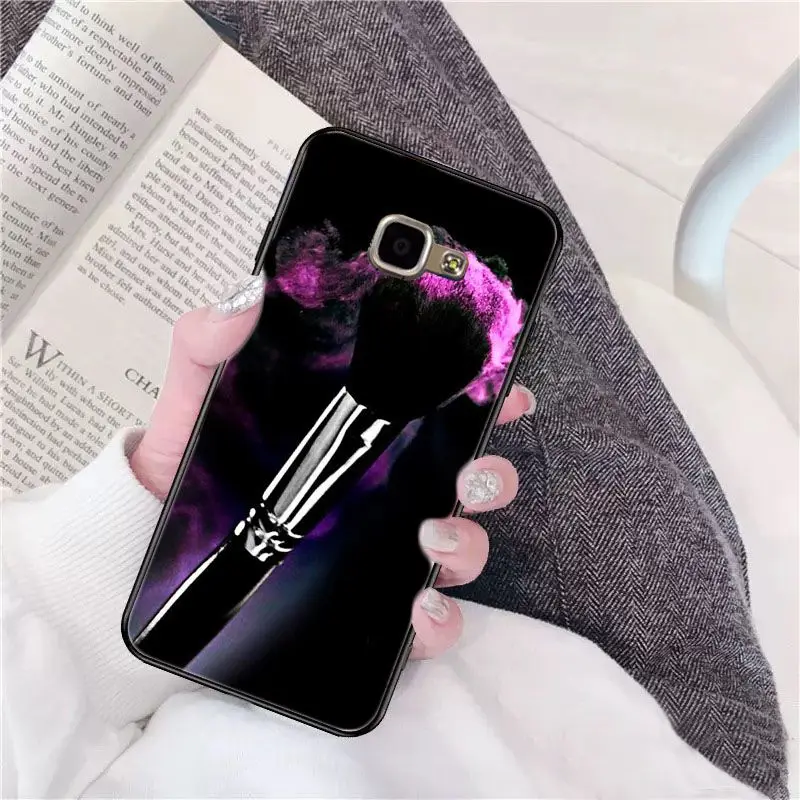 Girl love makeup brush