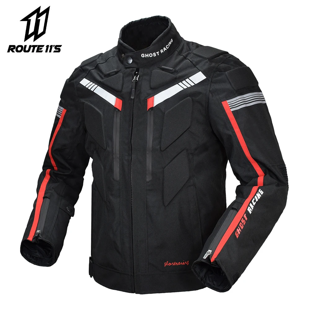 Мужская мотоциклетная куртка GHOST RACING водонепроницаемая ветрозащитная для езды
