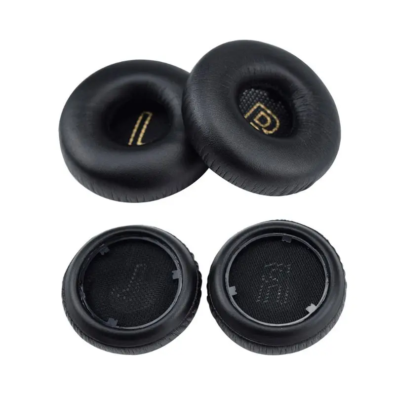 OOTDTY 1Pair Soft Sponge Ear Cushion Cover Leather Earpads for Meizu HD50 Headphones Ear Pads