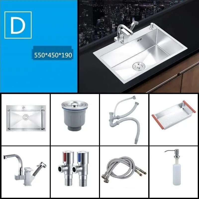 De Acero inoxidible Portatil портативная Кухонная мойка для овощей Wasbak Gootsteen Lavandino Lavabo Cuba Pia