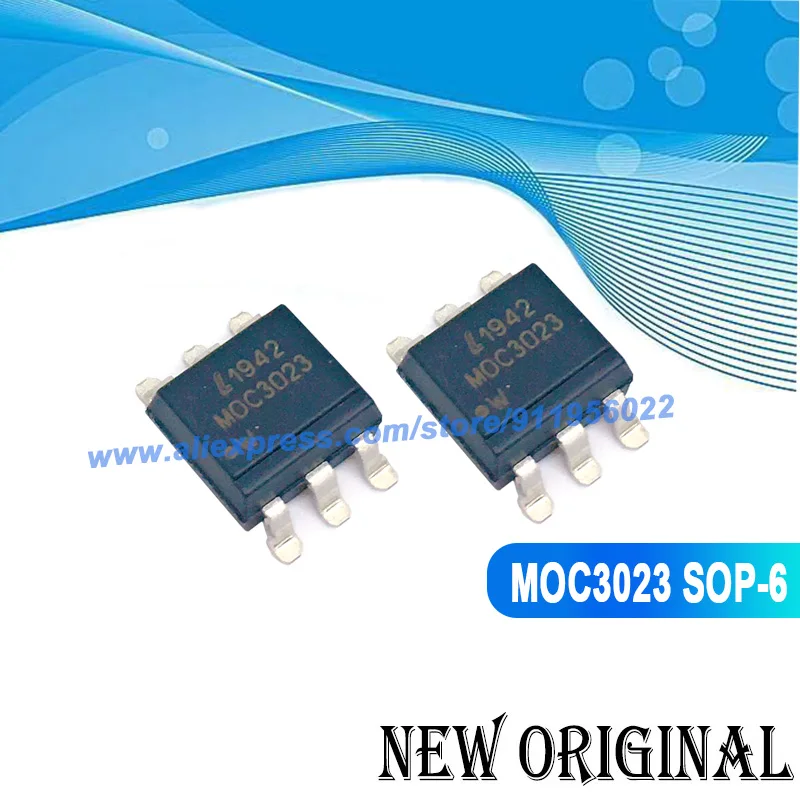 

(5 шт.) MOC3023 MOC3023S-TA1 SOP-6