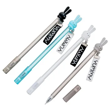 

Cartoon rabbit gel pen student pen creative writing signature pen office stationery highlighter marker pen sketch note pen