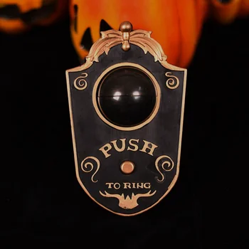 

Halloween Doorbell One Eyed Decoration Ghost's Day Horror Props Creepy Eyes Haunted House Doorbell Eyeball Door Halloween Decora