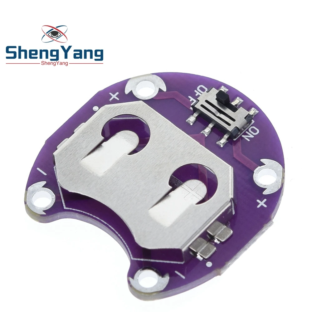 Держатель для аккумулятора LilyPad CR2032 модуль крепления батареи arduino Комплект