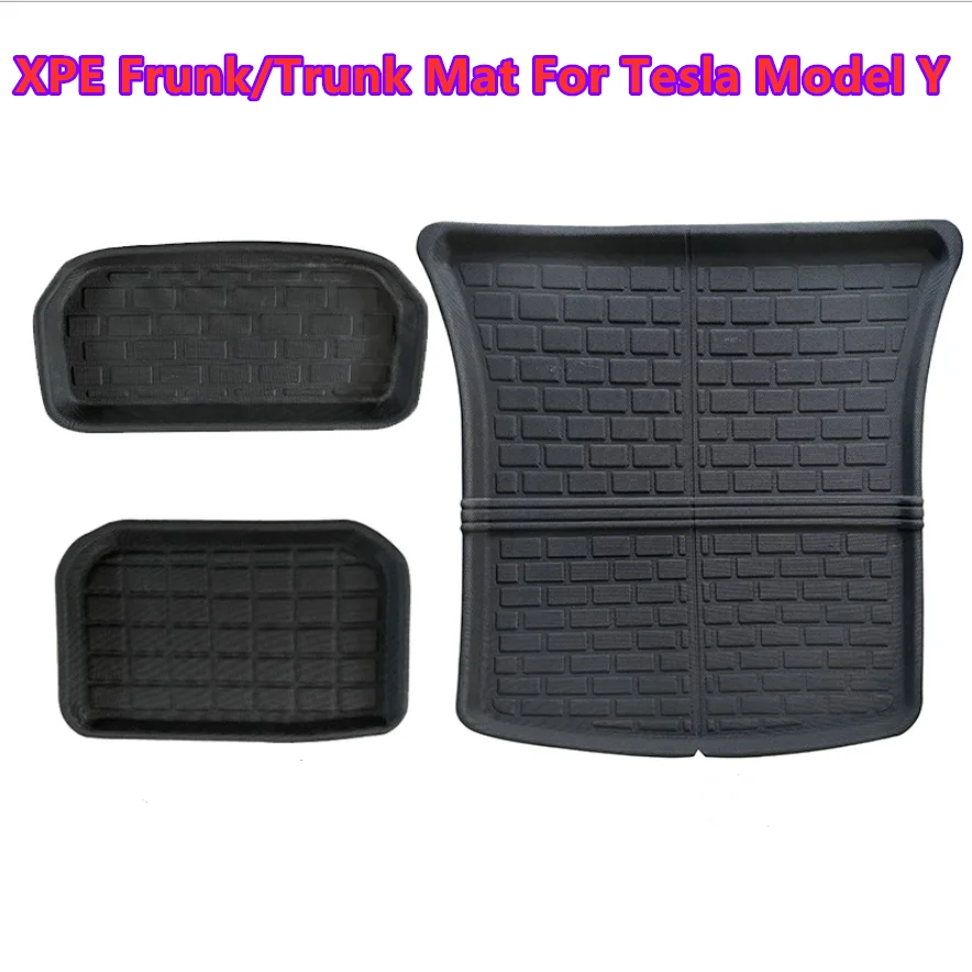 

Подкладка для багажника XPE, для любых погодных условий, нескользящая, легко чистящаяся, для Tesla Model Y