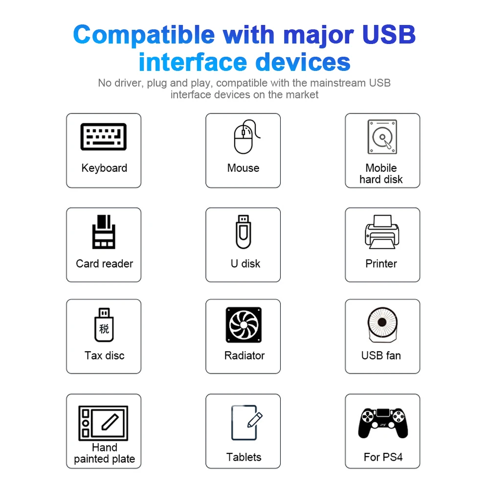 USB C HUB 3.0 Type C 3.1 3/4 Port Multi Splitter Adapter OTG USB for Macbook Pro 13 15 Air Mi Pro HUAWEI PC Accessories
