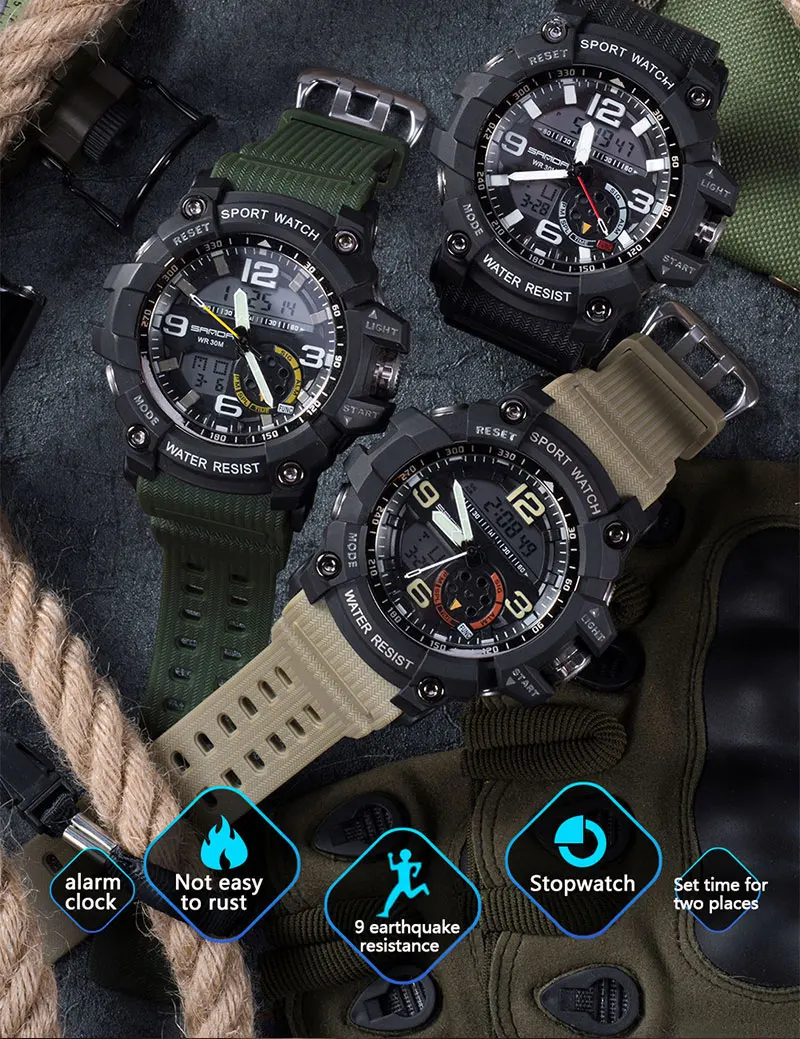 Army Sport Wristwatch with durable design22