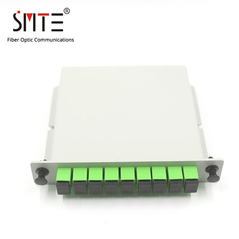 10 шт./лот от 1 до 8 SC APC UPC PLC сплиттер 1x8 B SC/APC Волоконно-оптический ПЛК волоконный инструмент