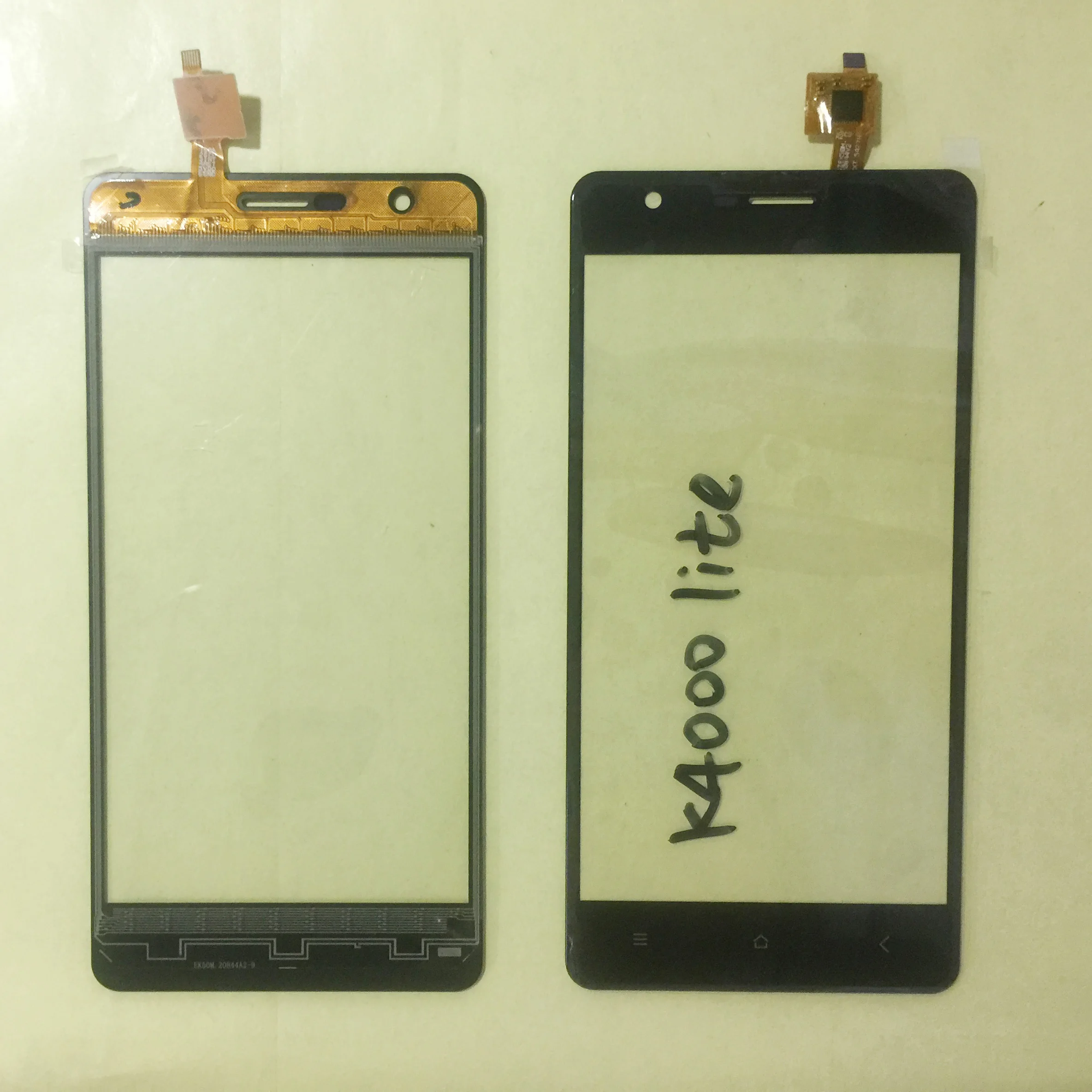 

5.0'' Mobile Phone Touch Glass For Oukitel K4000 Lite Touch Screen Glass Digitizer Panel Lens Sensor No LCD Display