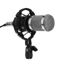 BM800 Dynamic Condenser Microphone Sound Studio Audio Recording Mic with Shock Mount for Broadcasting KTV Singing metal 55sh microphone rose gold color vocal dynamic retro vintage mic 55 sh for mixer audio studio video singing recording