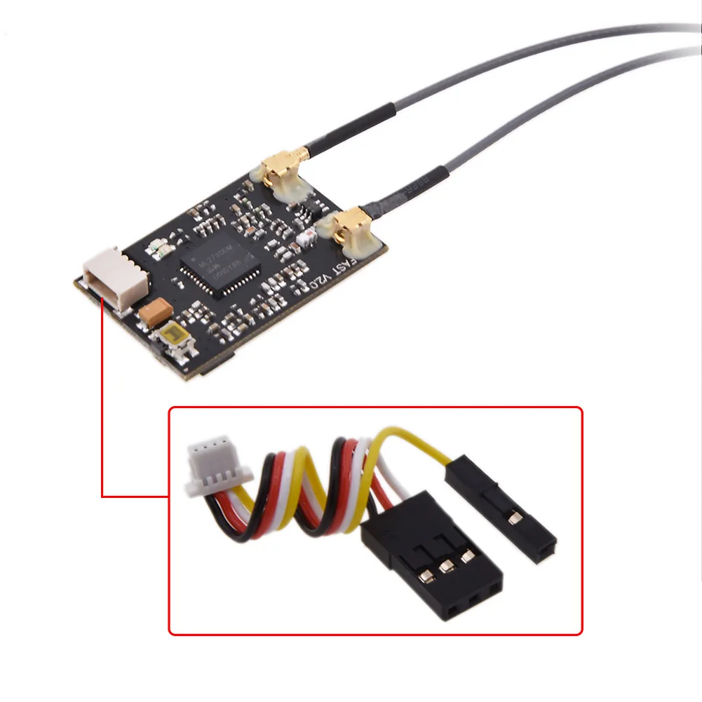 Гоночный 16 канальный 2,4G FPV RSSI игрушка SBUS MRFS01 мини двойная антенна Аксессуары Радиоуправляемый Дрон модуль выход приемника