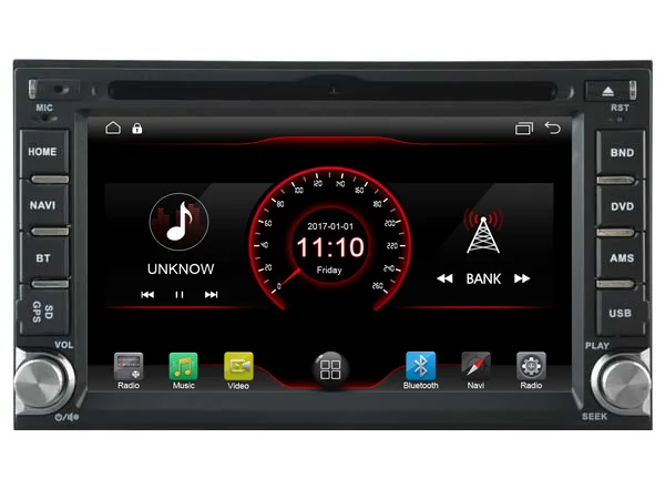 Top NaweiGe 6.2Inch Android quad core MTK 9.1 2+16GB Car  audio for NISSAN QASHQAI Autoradio GPS Navigation Car Multimedia players 1