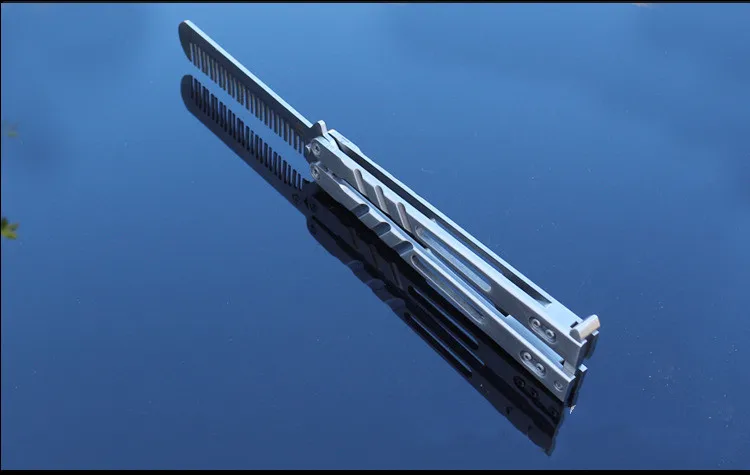 Нож бабочка в расческе нож для тренера система подшипников ножей Alpha Beast Jilt не