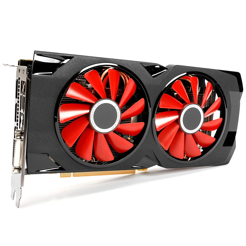 Б/у игровые видеокарты XFX RX 570 4GB 256bit GDDR5 для настольных ПК Видеокарта не майнит