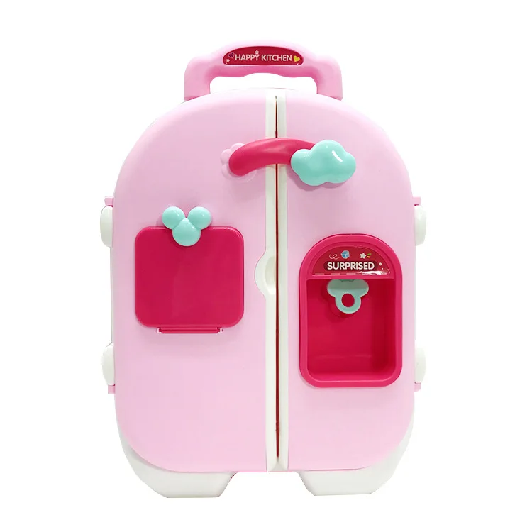 

Children'S Educational Play House Joy Small Kitchen Toy Model Kitchen Refrigerator Educational Parent And Child Play House Game