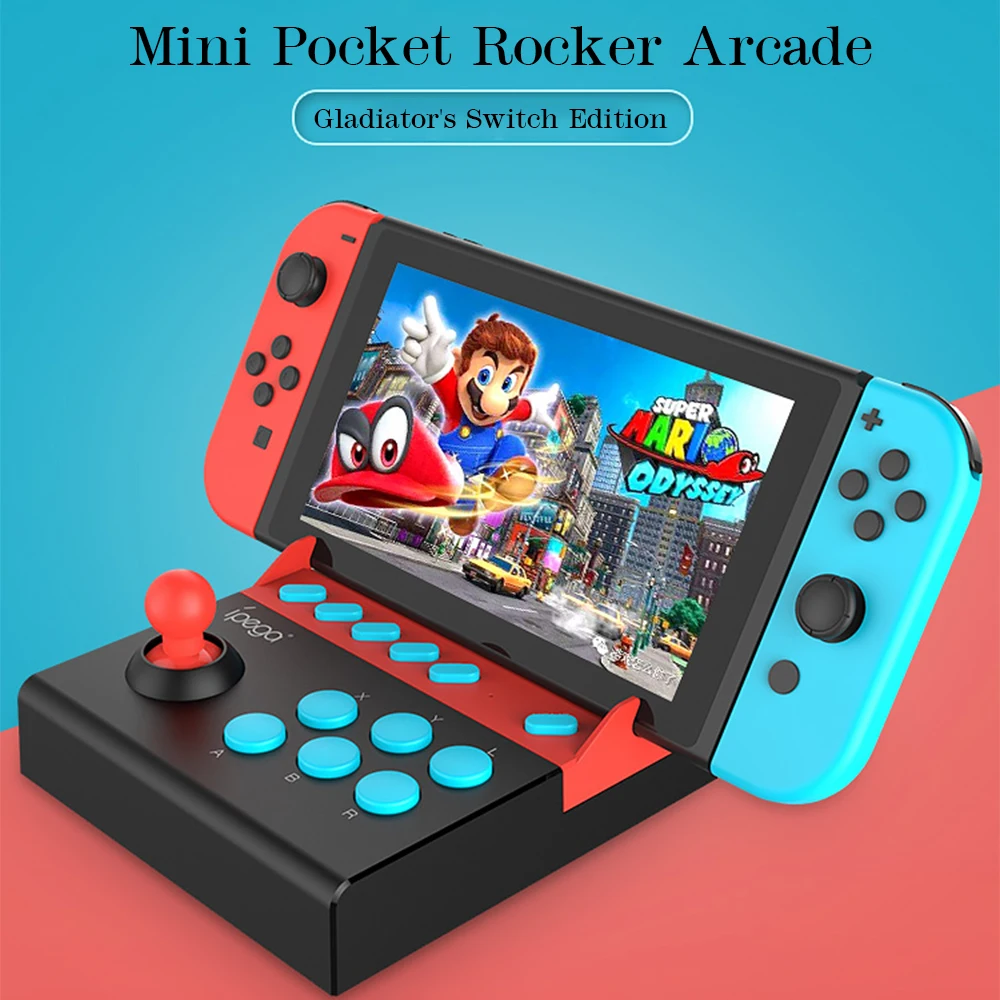 Стик для геймпада IPega PG-9136 аркадный джойстик NAND Schakelaar Enkele Rocker Control Joypad геймпад переключатель игры