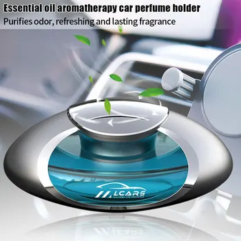 

Outlet Dashboard Aromatherapy Interior Office Solid Car Perfume Holder Auto Accessories Air Freshener Purifier Home Decoration