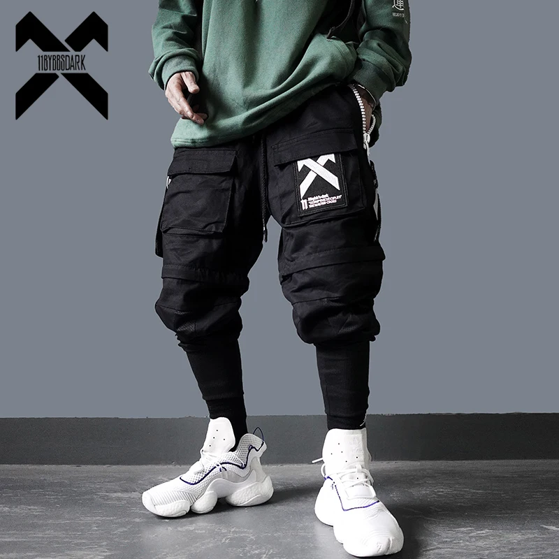 11 BYBB'S DARK Cargo Pants Men Hip Hop Tactics Joggers Trousers Elastic Waist Harajuku Streetwear Camouflage Pant Male DG74 11 BYBB'S DARK Cargo Pants Men Hip Hop Tactics Joggers Trousers Elastic Waist Harajuku Streetwear Camouflage Pant Male DG74