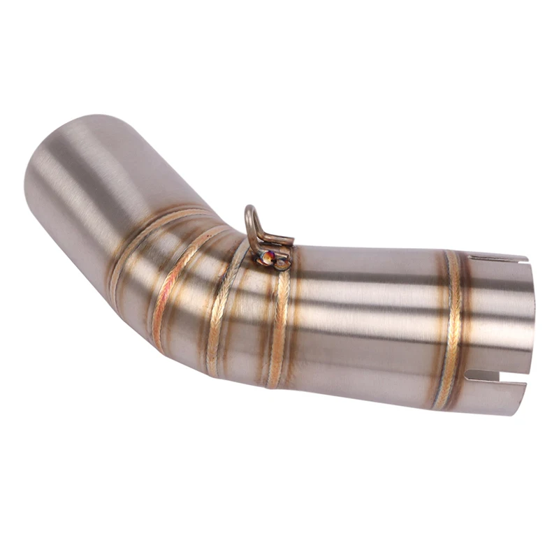 Mid Pipe for Suzuki V-STROM1000 DL1000 2014-2020 Exhaust Pipe Motorcycle Middle Pipe Stainless Steel Slip On Catalyst 51/55 mm - - Racext 23