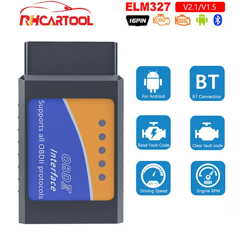 Low Price Bluetooth OBD2 Elm Elm-327 Car-Diagnostic-Tool-Scanner Obdii-Adapter V1.5 327-V V2.1 8bWZwdgBpJj
