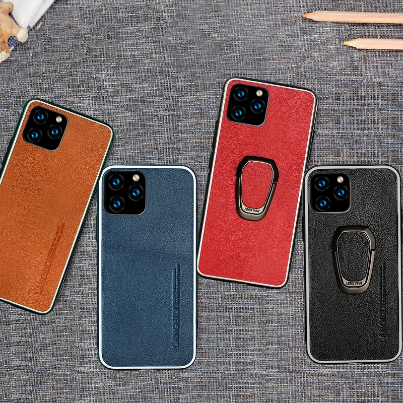 

Genuine Leather phone case for iPhone 11 Pro 11 11 max 6 7 8 plus X XS XR XS max Anti-fall Male female business Leather case