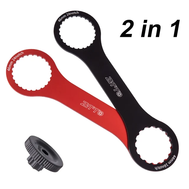 Ztto-自転車ダブbbボトムブラケット,44mm,46mm,16 24ノッチ