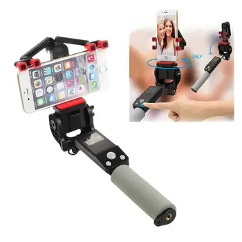 

360° Rotating Bluetooth RC Selfie Stick, Wireless Panoramic Auto-Rotation Selfie Stick, Detachable Bluetooth Remote Control