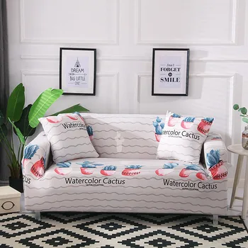 

HS 40 Sofa Covers All-inclusive Polyester Stretch Couch Cover Sofa Cushion Sofa Towel for living room30