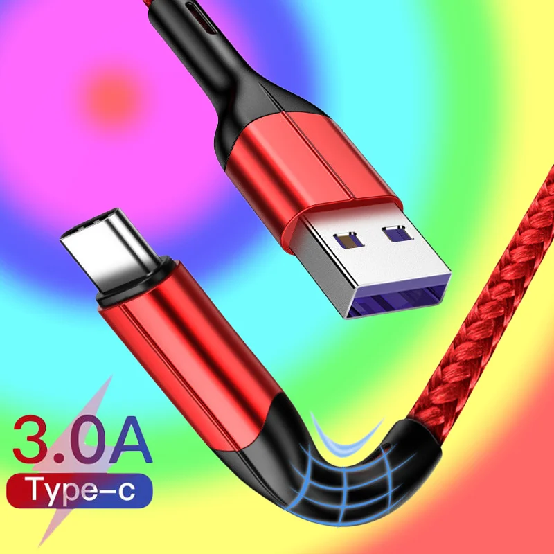USB Type C Cable Fast Charging USB C Data Cord Usb C Charger For Samsung S10 1
