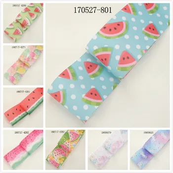

Winsome 50 Yards 16mm-75mm Happy Summer Colorful Printed Grosgrain ,FOE Ribbon