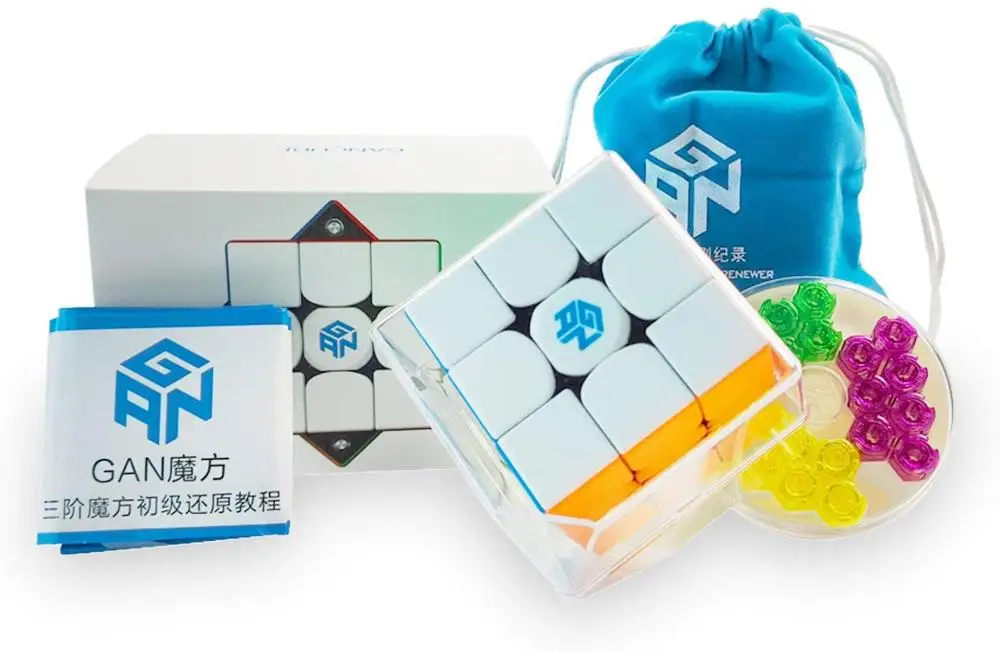 GAN-356-M-3x3-Magnetic-Speed-Cube-Gans-Magic-Cube-with-Extra-GES-Stickerless-ver-2020