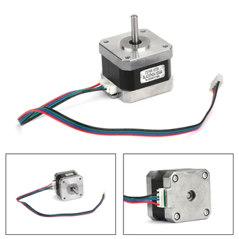 

Areyourshop Metal Nema 17 Stepping Motor 1.3A 12/24V 42 34mm 1.8° for 3D Printer Parts Stepper