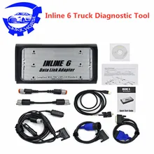 INLINE 6 адаптер передачи данных Insite v7.62 адаптер передачи данных для Cummins OBD2 грузовик сканер сверхмощный диагностический инструмент