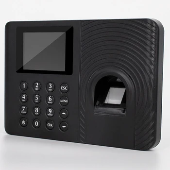 

Biometric Fingerprint Attendance Machine LCD USB Fingerprint Password Attendance System Time Clock Employee Checking-in Recorder