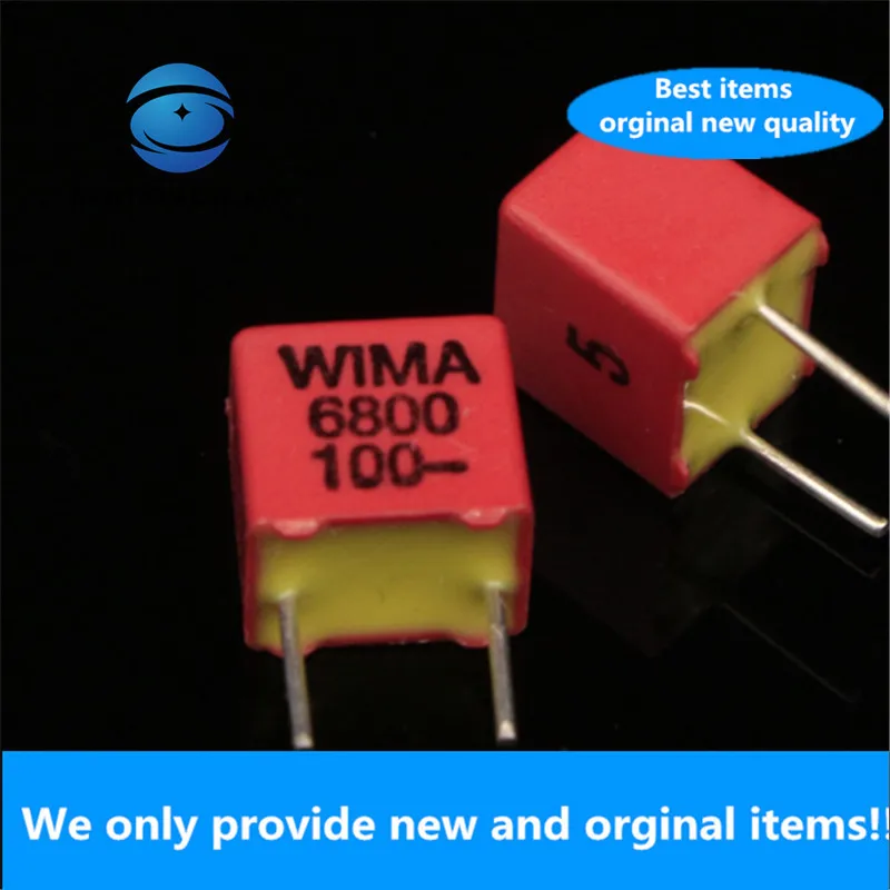 25pcs 100% New original WIMA 6800PF 682 6.8nf 100V FKP2 capacitor brand new licensed P5 | Очистители компьютера