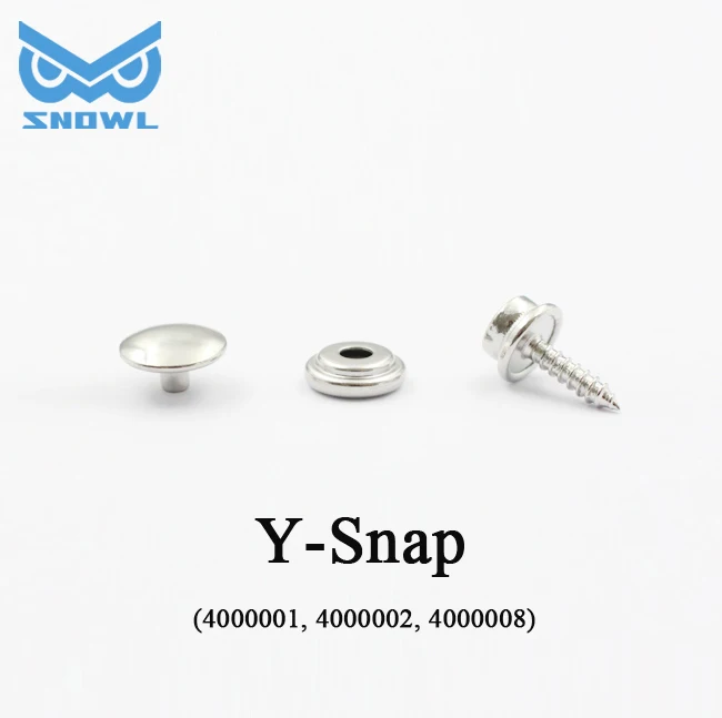 10 Set 316 Stainless Steel Y-Snap Fastener Snowl For Marine Boat Canvas Cover Y-Snap