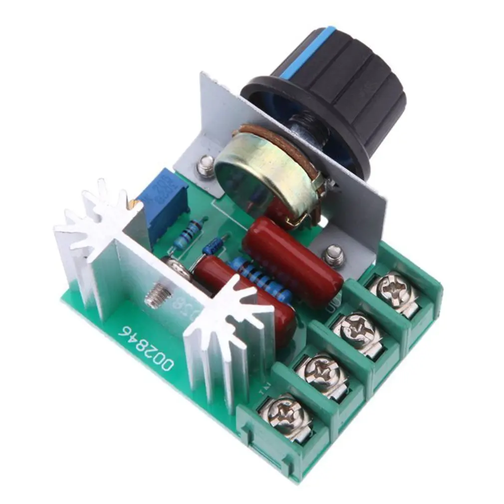 

2000W New Regulator Module 220V 2000W Speed Controller SCR Voltage Regulator Dimming Dimmers Thermostat