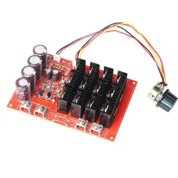 

10-50V 60A DC Motor Speed Control PWM HHO RC Controller 12V 24V 48V 3000W MAX(Red Board)