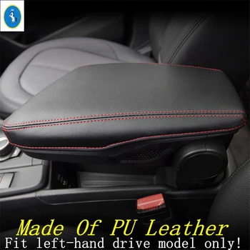 

Yimaautotrims Car Central Armrest Box Cover Protection Case Holster Pad Mat PU Leather For BMW X1 F48 2016 2017 2018 2019 2020