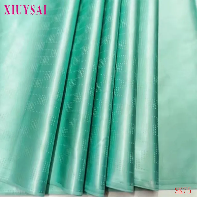 XIUYSAI 5 ярдов/партия bazin riche getzner высокое качество bazin brode getzner хлопок жаккардовая парча ткань для мужчин SL75