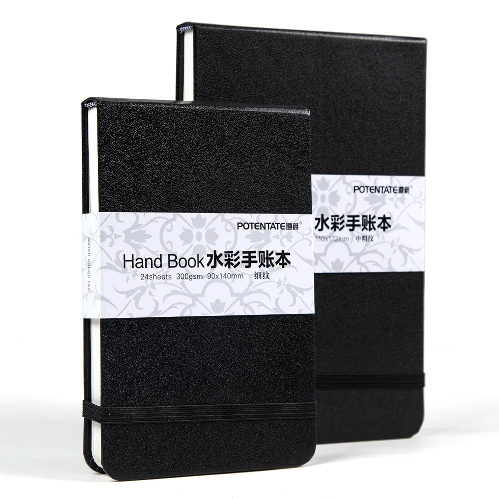 

300gsm 24 Sheets Watercolor Pad Sketch Stationery Notebook For Drawing Marker Sketch Supplies