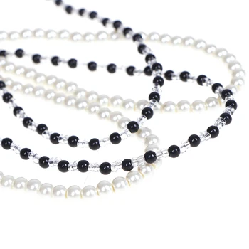 

Mask Pearl Chain for Mask Women Chains Beaded Chain Necklace Ladies convenient Ear Holder Mask Rest Hang On Neck String