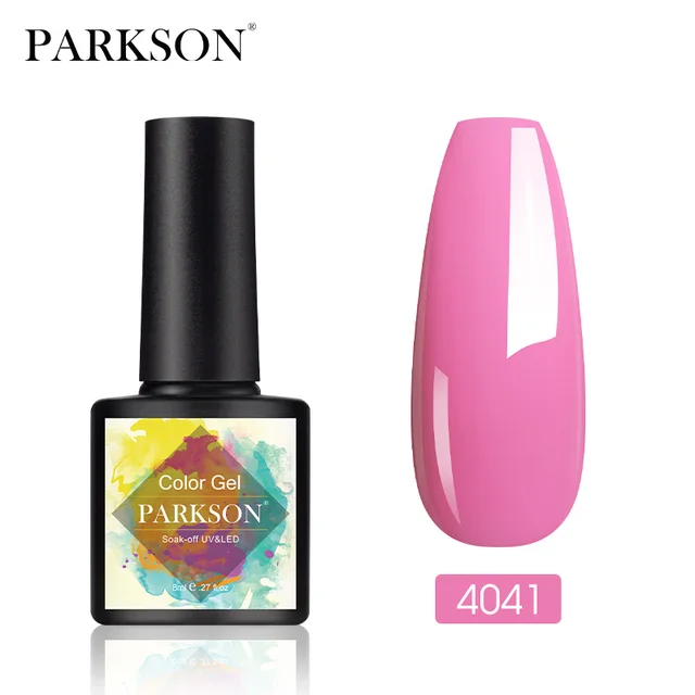 Parkson No Wipe Top Coat Base Coat Nail Gel polish Design Enhancer Varnish Semi Permanent Soak Off UV LED Nail Art Tool 4041