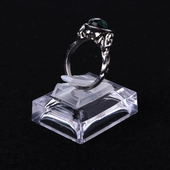 

Acrylic Transparent Ring Show Display Showcase Jewelry Decoration Stand Holder